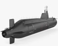 HMS Astute U-Boot 3D-Modell