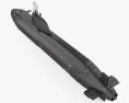 HMS Astute submarino Modelo 3D