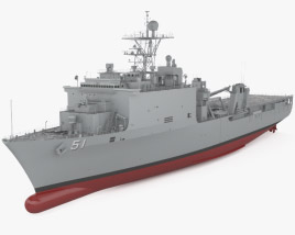 Harpers-Ferry-Klasse 3D-Modell