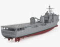 Harpers Ferry-class dock landing ship 3d model