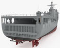 Harpers Ferry-class dock landing ship 3d model