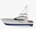 Hatteras GT65 Carolina Sportfishing Yacht Modèle 3d
