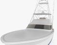Hatteras GT65 Carolina Sportfishing Yacht Modèle 3d