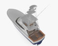 Hatteras GT65 Carolina Sportfishing 遊艇 3D模型