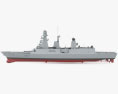 地平線級驅逐艦 3D模型