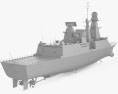 地平線級驅逐艦 3D模型