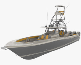 Hydra Sport 53 Yacht Modèle 3D