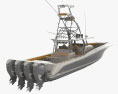 Hydra Sport 53 Yacht Modello 3D