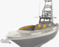 Hydra Sport 53 Яхта 3D модель