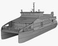 Hydrus Катамаран 3D модель