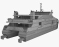 Hydrus Catamarán Modelo 3D