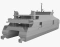 Hydrus catamaran Modèle 3d