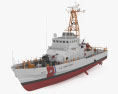 Island-class Pattugliatore Modello 3D