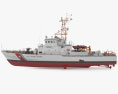Island-class patrol boat 3d model
