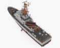 Island-class 경비정 3D 모델 