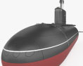 Kilo-class submarine 3d model