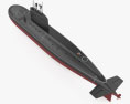 Kilo-class submarine 3d model