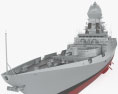 Kolkata-class destroyer 3d model