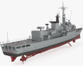 Classe Lupo Fregata Modello 3D