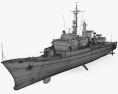 Lupo-Klasse Fregatte 3D-Modell