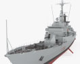 Lupo-Klasse Fregatte 3D-Modell