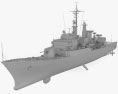 狼级 巡防舰 3D模型