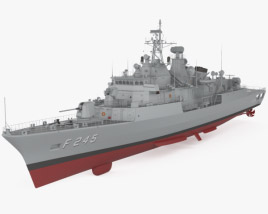 MEKO 200TN Fragata Modelo 3D