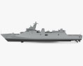 Martadinata-class frigate 3d model