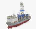 Noble Drillship 3D-Modell