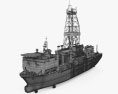 Noble Drillship 3D-Modell