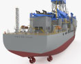 Noble Drillship 3D模型