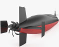 Ohio-class submarino Modelo 3D