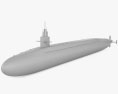 Ohio-class submarino Modelo 3D