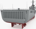 Osumi-class tank landing ship 3d model