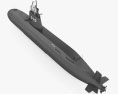 Oyashio-class submarino Modelo 3D