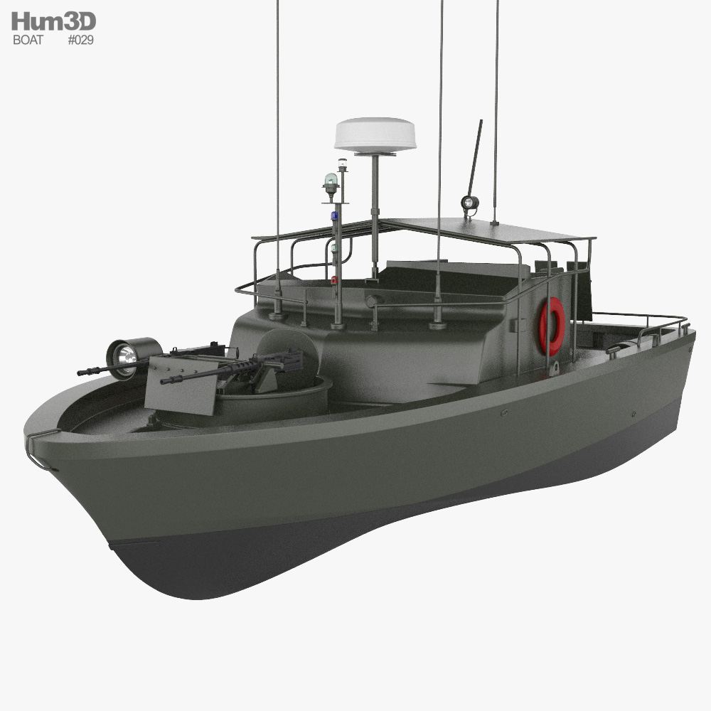 Patrol Boat MK II PBR 3D model