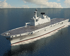 ROKS Dokdo Modelo 3D