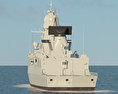 Sachsen class frigate 3d model
