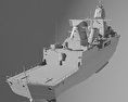 ザクセン級フリゲート 3Dモデル