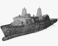 San Antonio-class amphibious transport dock 3d model