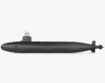 Seawolf-class Submarino Modelo 3d