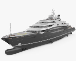 Serene Yacht Modello 3D