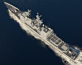 提康德罗加级导弹巡洋舰 3D模型