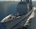 提康德罗加级导弹巡洋舰 3D模型