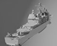 Ракетний крейсер типу Тікондерога 3D модель