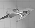 MS Turanor PlanetSolar solar-powered boat Modello 3D