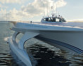 MS Turanor PlanetSolar solar-powered boat Modelo 3D