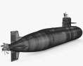 039A형 잠수함 3D 모델 