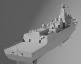 Type 052D destroyer 3d model