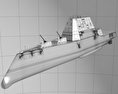 USS Zumwalt 3d model